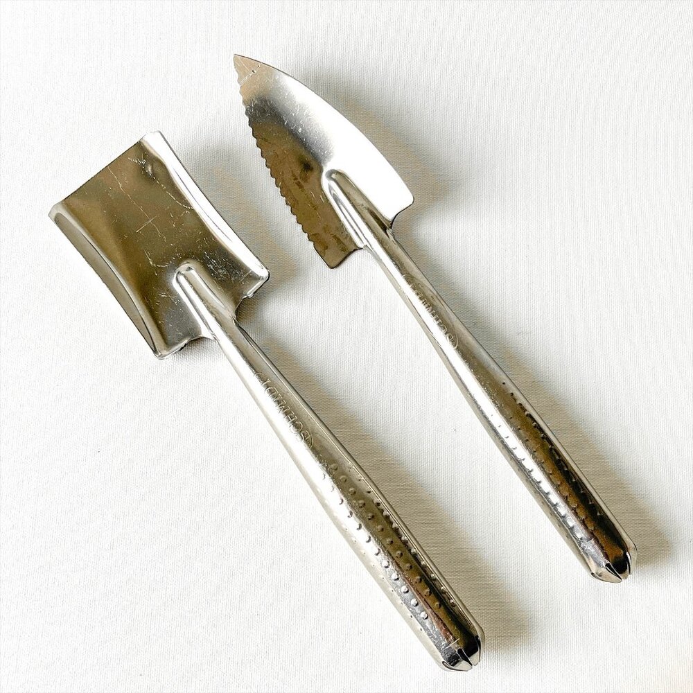 Schmidt 8.5" Hand Shovel & 9" Trowel Stainless Steel Set 2 Gardening Hand Tools